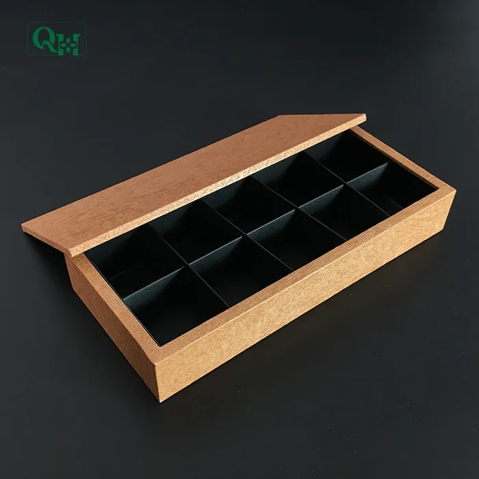 Customized Empty Chocolate Truffle Paper Box With Divider Buy