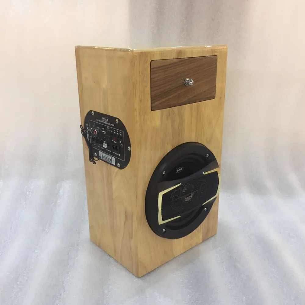 wooden dj toy