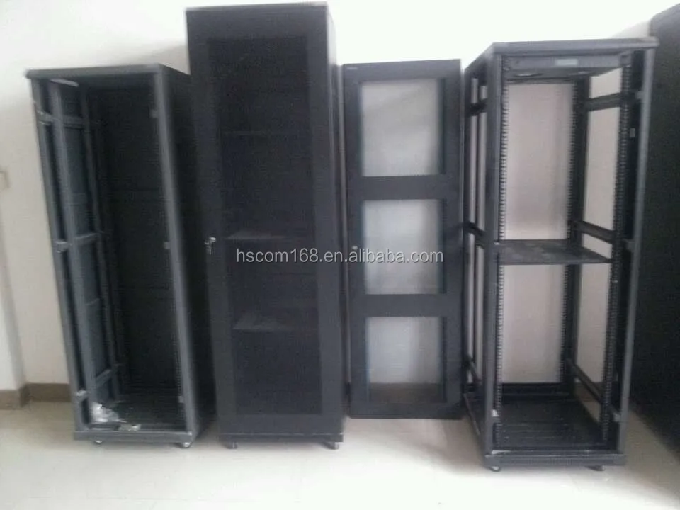High Quality With Best Price 9U Glass Fronted Wall Mounted Network Cabinet Double Section Cabinet.jpg