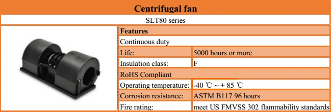 Blower, 12v, 24v, 36v, 48v - detail 4