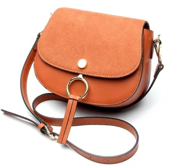 pure leather shoulder bags