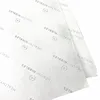 Custom Brand Name Flower Gift Wrapping Coated Tissue Paper Bag Wrapped Paper