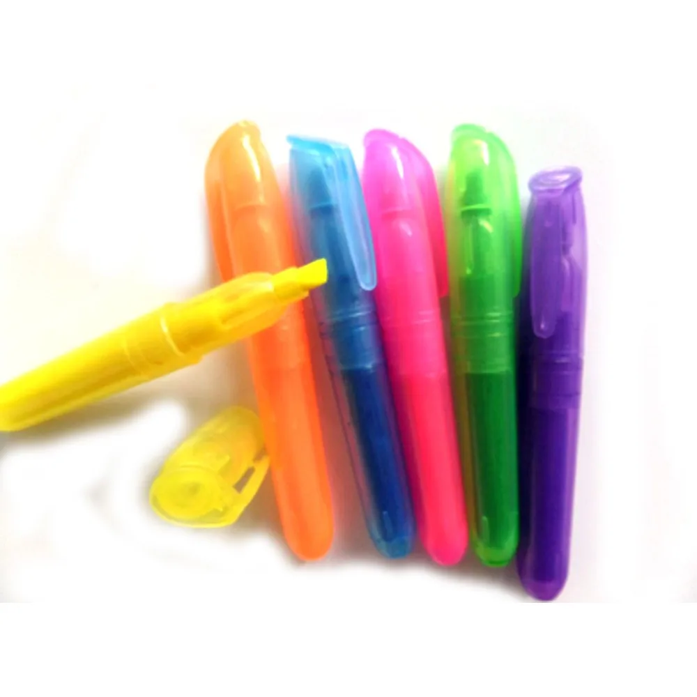 Promotional Rainbow Multi Color Highlighter Pen Buy Multi Color