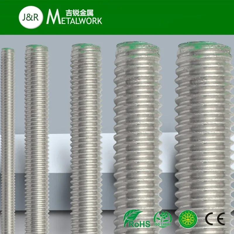 M8 M10 M30 Unf All Fine Stainless Steel Threaded Bar/rod With Nut Din975 Buy Stainless Steel