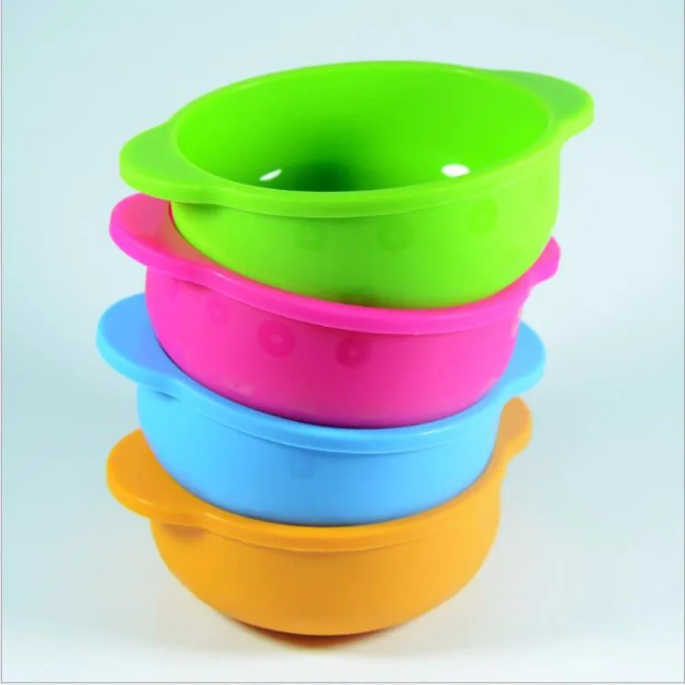 Durable Heat Resistant Promotional Customized Silicone Bowl For Kids