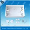 Australia New zealand Fiji PVC plastic mounting block, AS/NZS electrical wall switch plastic mounting block,plastic mounting box