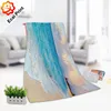 Logo Printing high quality beach towel digital printing dye sublimation with logo