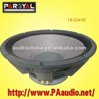 speaker low 18 inch