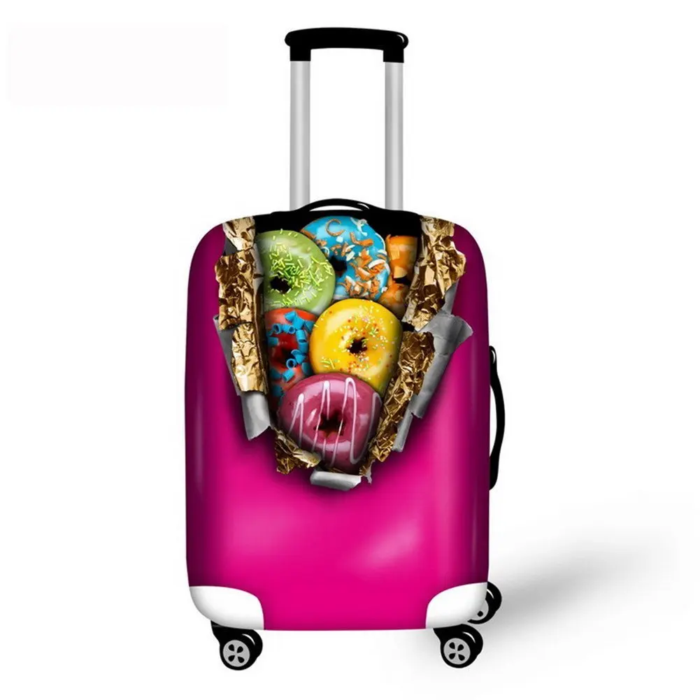 My Heat Travel Luggage Cover Fit for 18-32 Inch Luggage Go Travel Black, XL 18-32 inch luggage