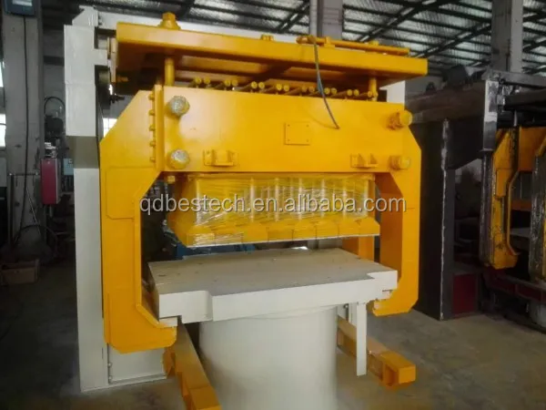 Foundry casting multi contact molding machine for big casting