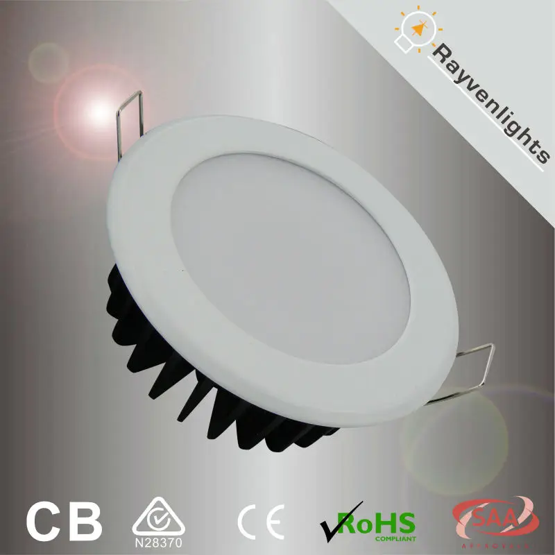 Dimmable 10W/12W cutout 90mm LED Downlight SAA approval