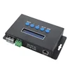 ARTNET to SPI signal output 4 channels pixel light dimming controller DC5V-24V pixel led controller dmx rgb controller