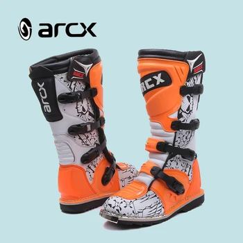 leather motocross boots