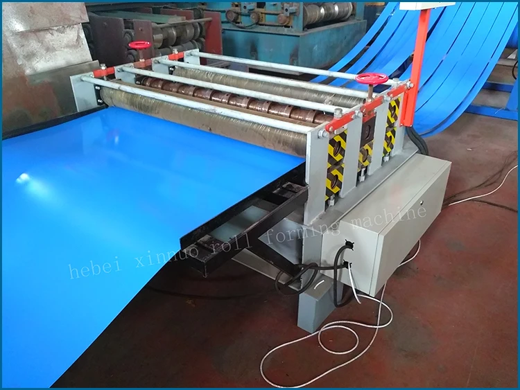 High speed metal sheet slitting line for strip coils from China