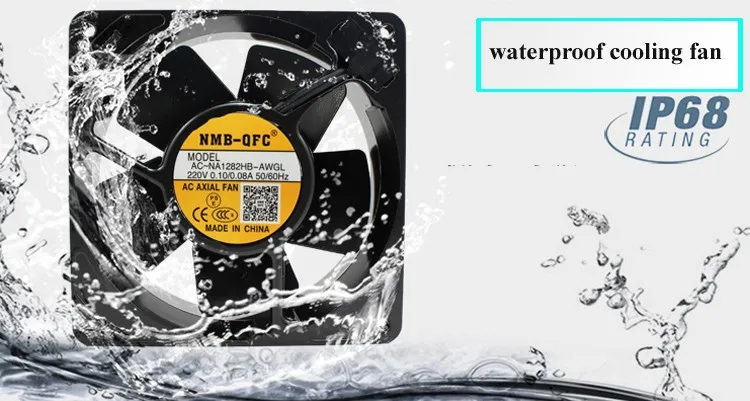 QFDJ 110v 220v 380v 172mm 172 *150 *50mm mini  impedance protected electric cooler  axial fan motor