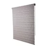Yongshun manual flocked black out roman blind windows roller