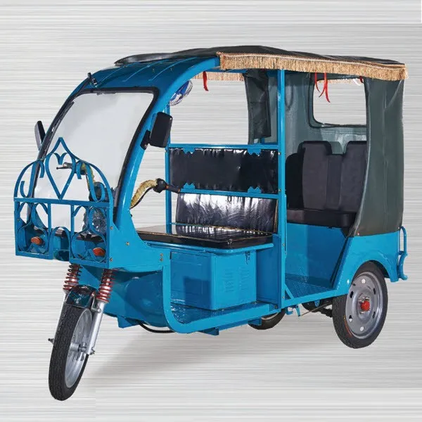 Whole Sale Supplier E Rickshaw Price List Tuk Tuk Bajaj With 60 V 1000w Motor And 12v 140ah