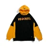 Custom Your Logo Design Super Quality Black Pullover Top And Yellow Hoodie Unisex