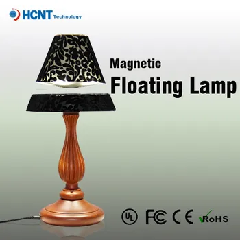 High Quality Magnet Floating Battery Powered Desk Lamp Swing Arm