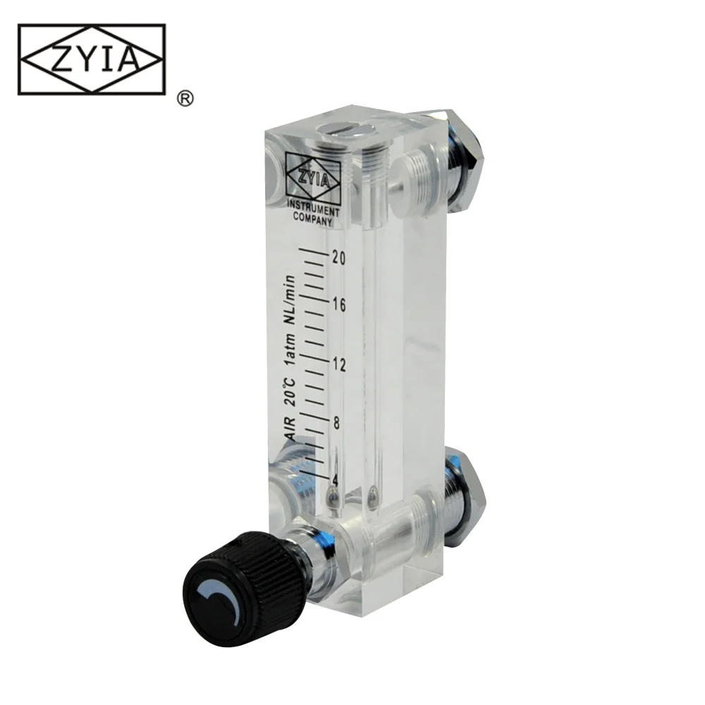Lzm 6t Ss Panel Mounted Nitrogen Air Flow Meter Buy Zyia Flowmeter