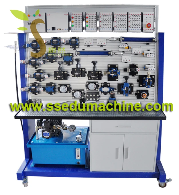 Plc Electro Hydraulic Bench Vocational Training Equipment