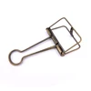 Unique Design Low Trigger Type Metal Hollow Out Long Tail Book Paper Clip