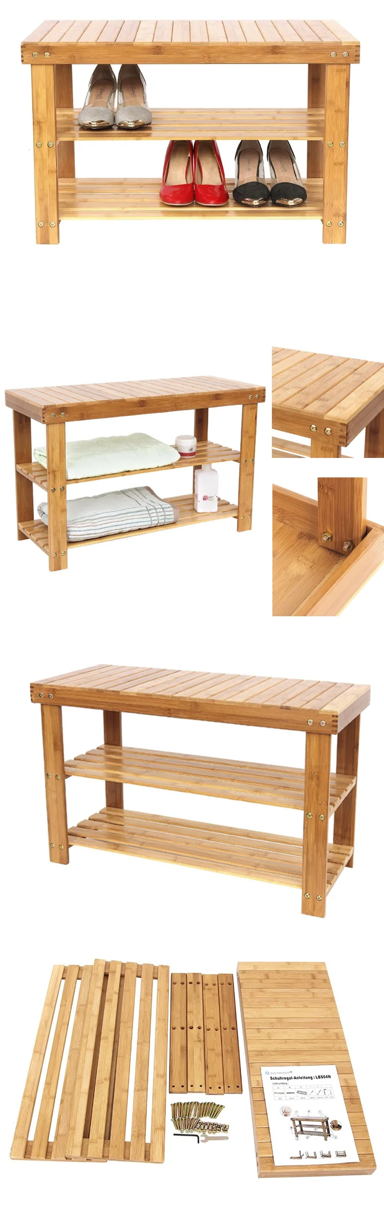 bench with shoe rack on Wholesale Wooden Bamboo Shoe Rack Storage Bench Buy Wooden Shoe Bench Shoe Storage Bench Wooden Shoe Rack Bench Product On Alibaba Com