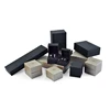 New product custom logo printed plastic wrap leather jewelry box ring box