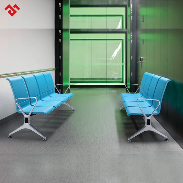 Generous Salon 3seater Waiting Chairs With Colorful Pp Buy Salon