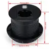 80mm hole Durable Plastic Top EU Power Data Hub Tap Grommet socket /Round desktop grommet power socket with usb charger