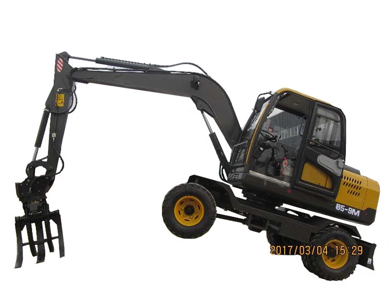 HW-925 China excavator wheel excavator price for sale