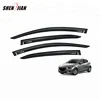guangzhou factory vent window visor rain guard for mazda 2 accessories