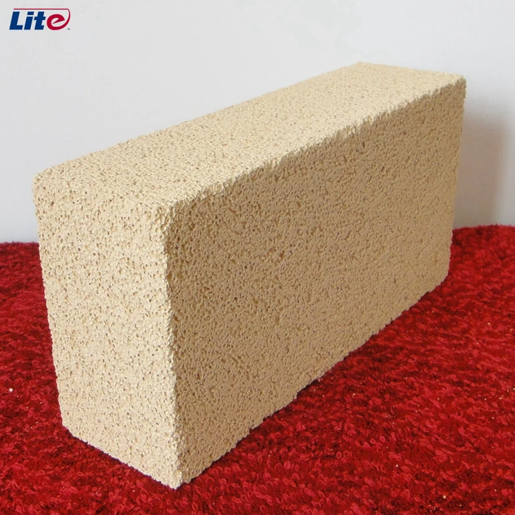 Light Weight Insulation Bricks 1700c pure white 1.0g/cm3 high alumina brick