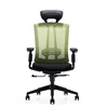 Comfortable movable waist mesh office chair 4D Elastic computer chair with PP armrest (HY-163A-LPG)