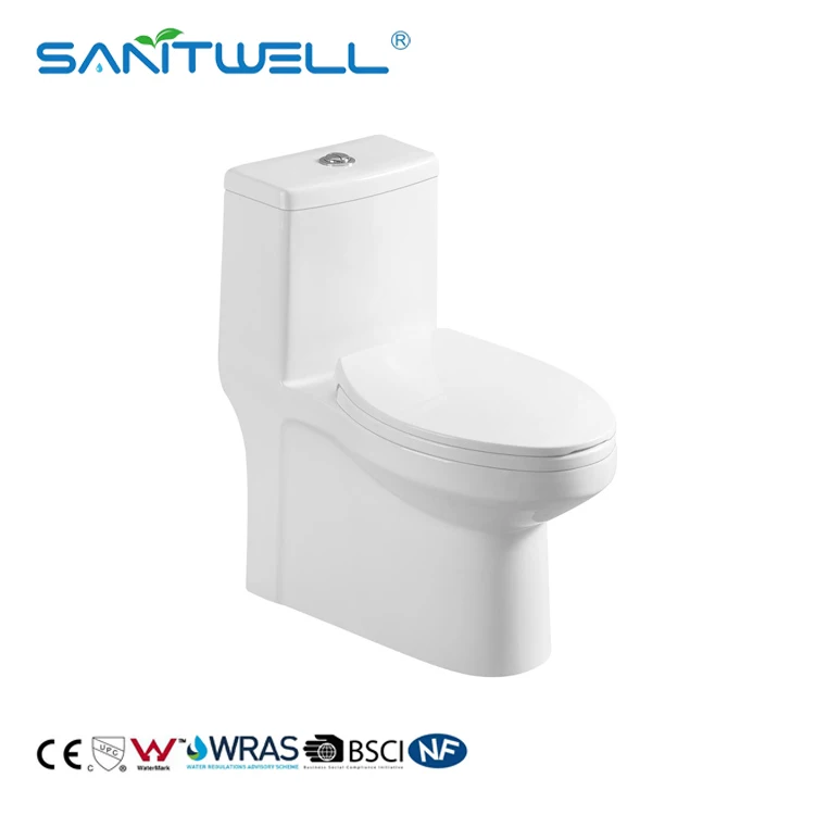 Sanitary Ware Siphon Vortex Easy To Clean One Piece Toilet Wc Uk Toilet