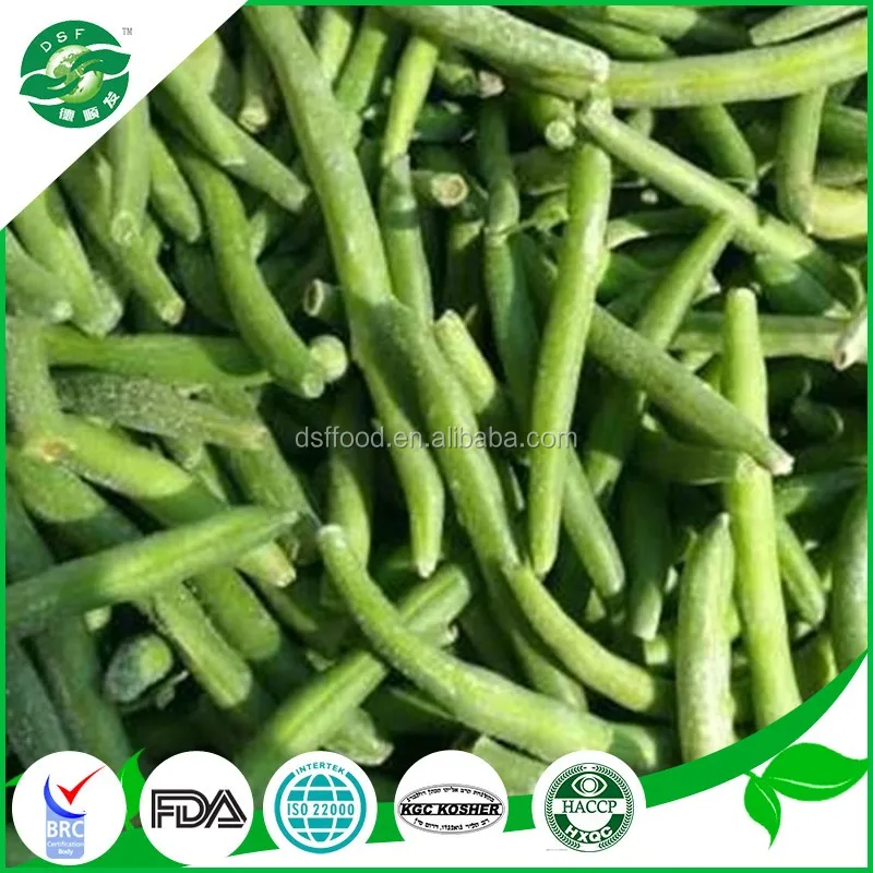 
Frozen green beans and frozen vegetables with kosher certificate 