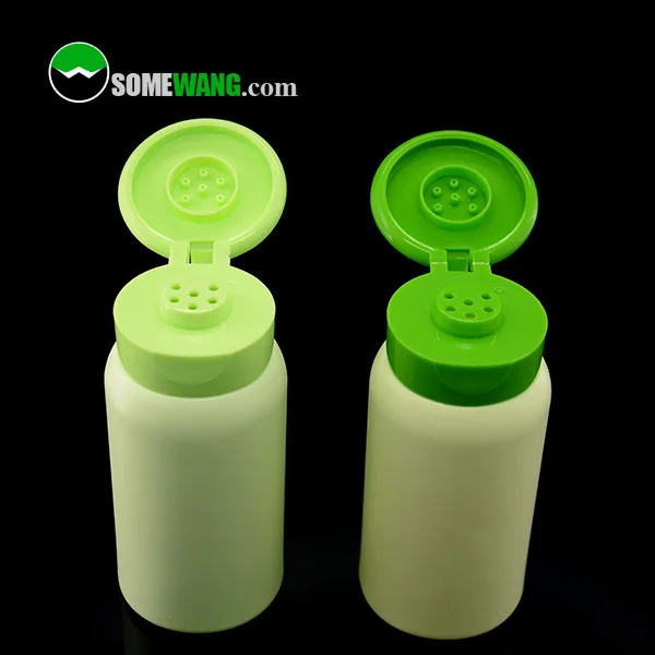 150ml/5oz Hdpe Plastic Flip Top Empty Powder Bottle,200g/6.7oz Squeeze