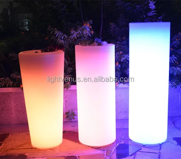 Geleid grote goedkope decoratie bloempot plantenbakken witte led ... Geleid grote goedkope decoratie bloempot plantenbakken witte led ...