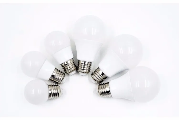 Chian manufacture led bulb 3w 5w 7w 9w 12w led light, e27 b22 base led light bulb