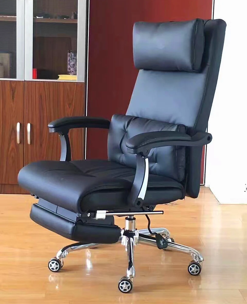 180 Degree Ajustable Executive Reclining Leather Sleeping Office Chair With Footrest Buy Office Chair With Footrest Reclining Office Chair With Footrest Office Chair Leather Product On Alibaba Com