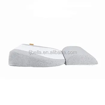 Anti Spit Milk Baby Crib Pillow Wedge Infant Reflux Reducer Nasal