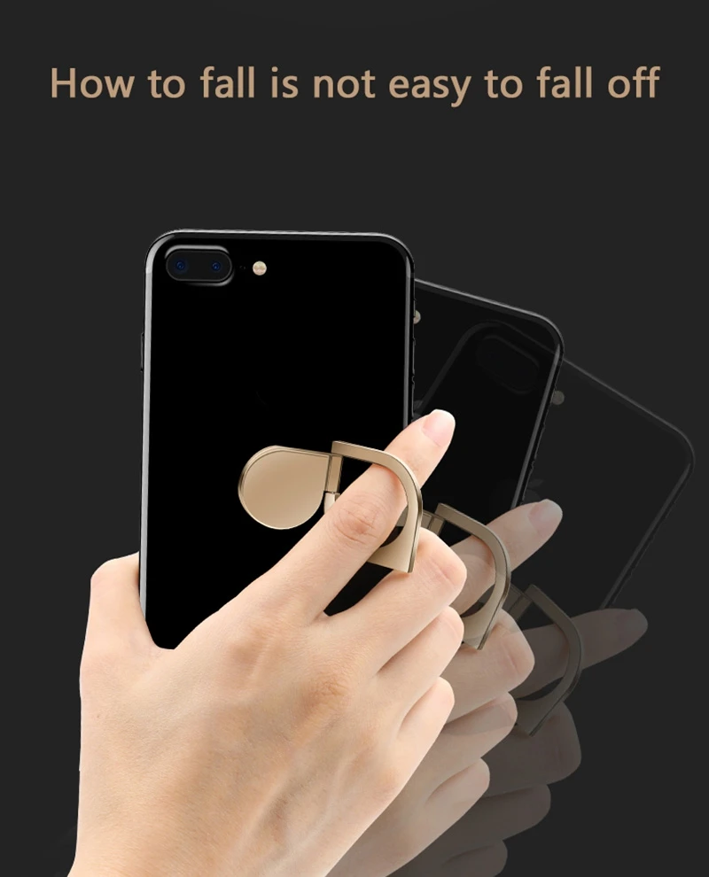 General Phone finger ring holder 360 Degree phone holder stand for iPhone X