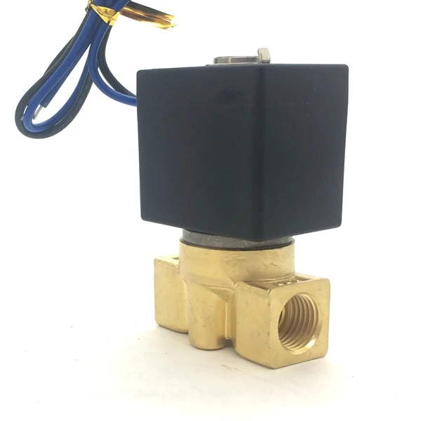 Small Size Direct Lifting Solenoid Valve Water Air Oil Brass Valve ...