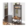 Home clothing storage rack shelf clothing locker with hook and shelf locker shoes bedroom bespoke wire wall grid panel furniture
