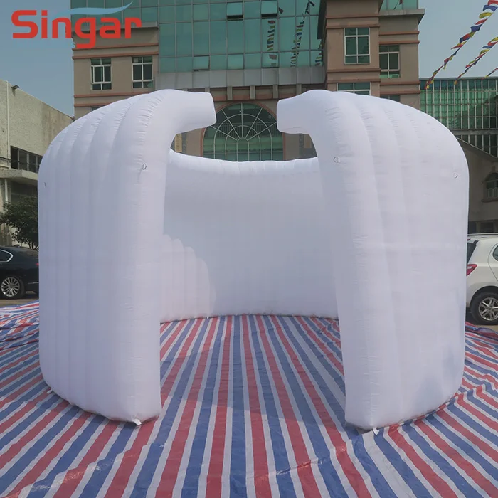 Custom Size Inflatable Room Divider Tent With Led Light - Buy ...