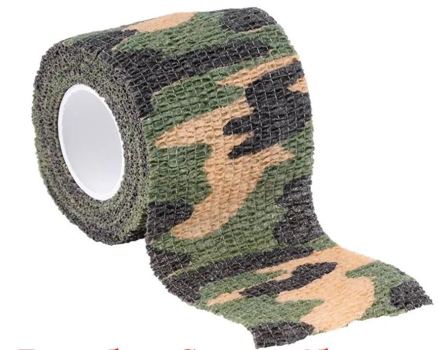 Camouflage Elastic Stretch Wrap Self Adhesive Tape For Hunting Buy