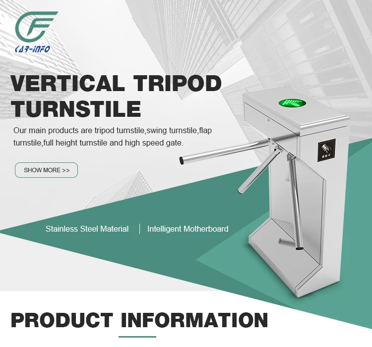 Tripod Turnstile With Access Controller