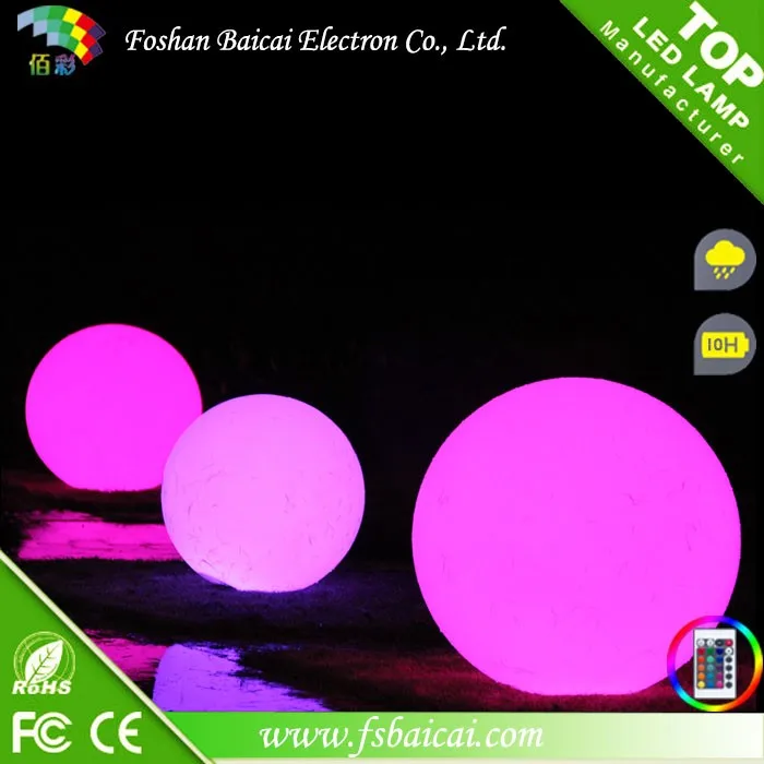Good Performance Plastic Ball Light Outdoor Led Round Ball Outdoor