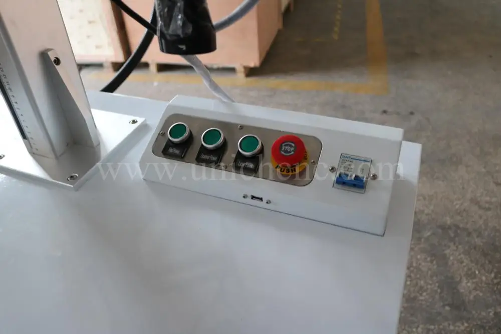 hot sale 20w fiber laser engraving machine color marking