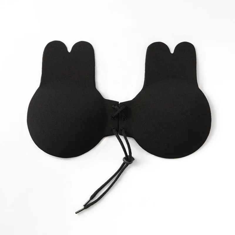 Rabbit Ear Silicone Self Adhesive Push Up Bras Invisible Strapless